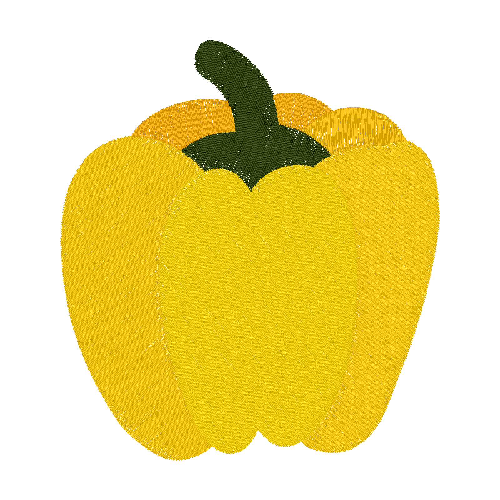 Bell Pepper digital stitch preview