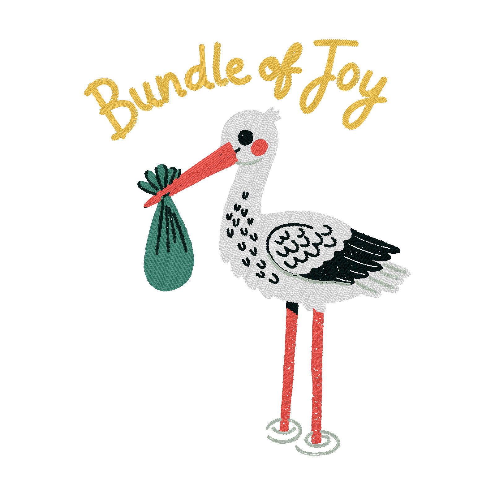 Bundle of Joy digital stitch preview