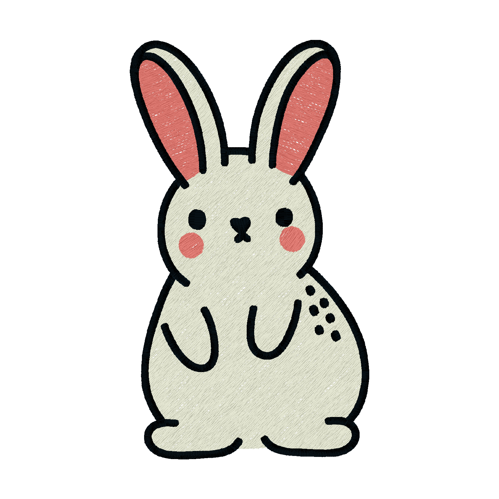 Bunnybuddy a digital stitch preview