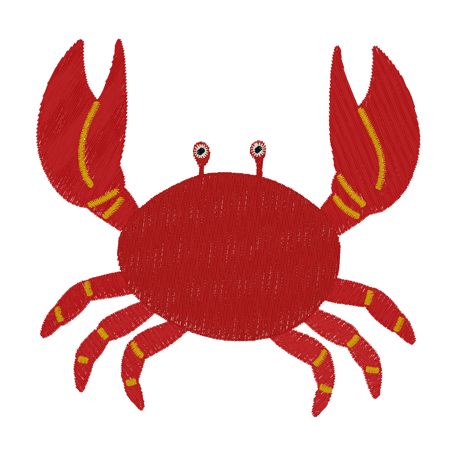 Crabulous Catch digital stitch preview