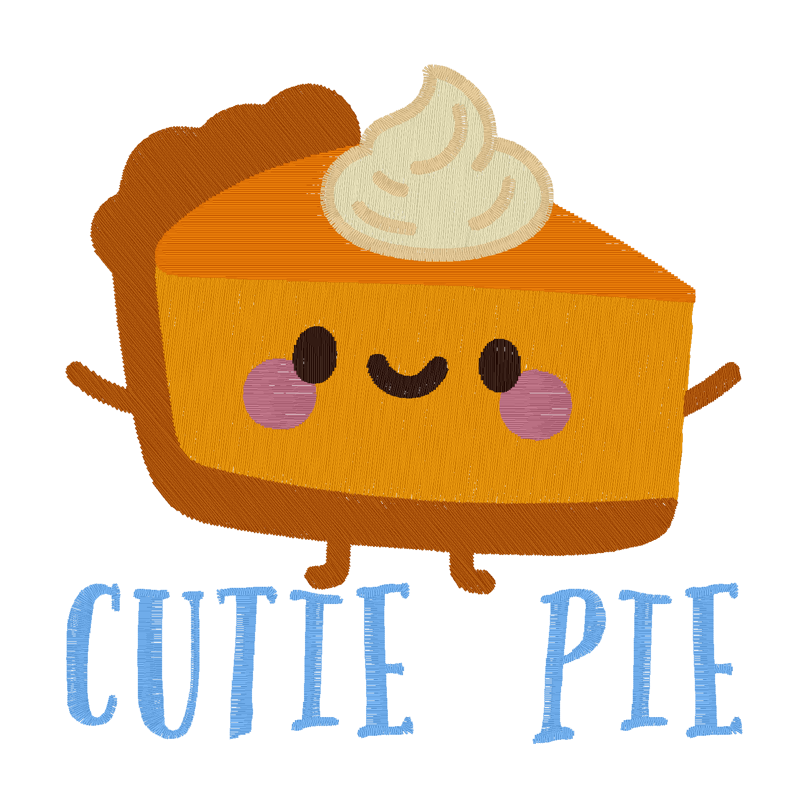 Cutie Pie digital stitch preview