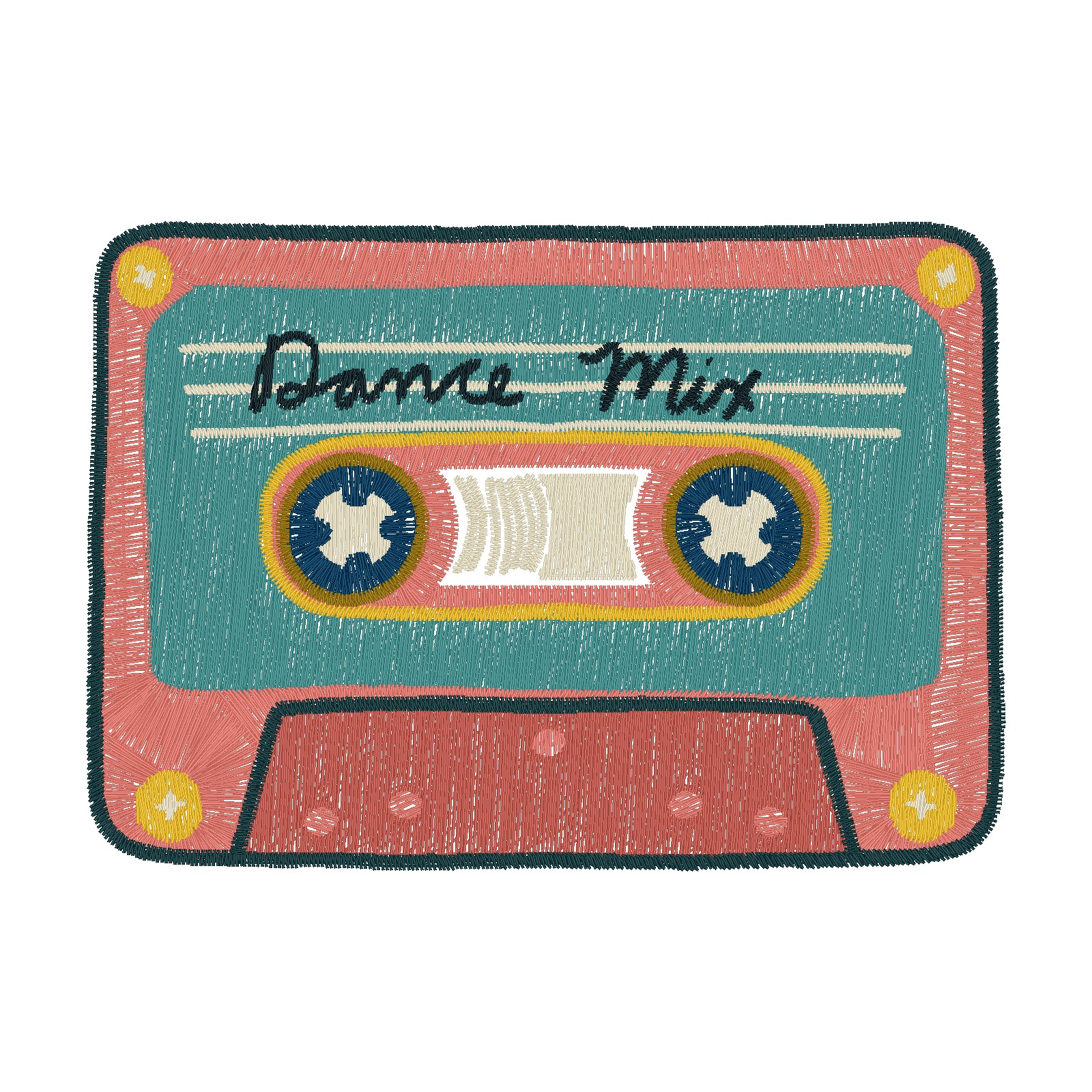 Dancemix digital stitch preview