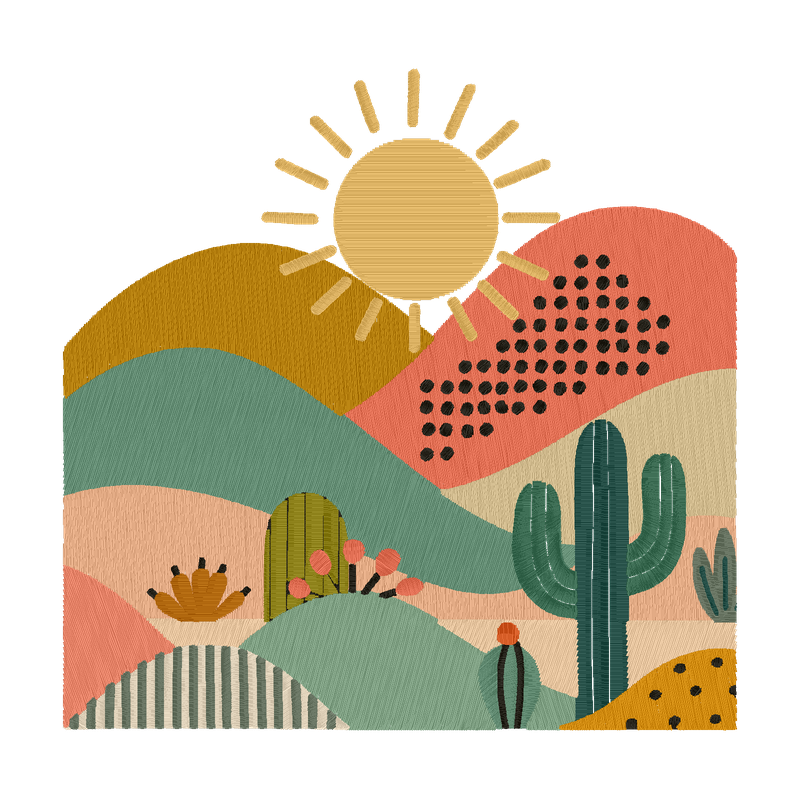 Desert Scene design preview