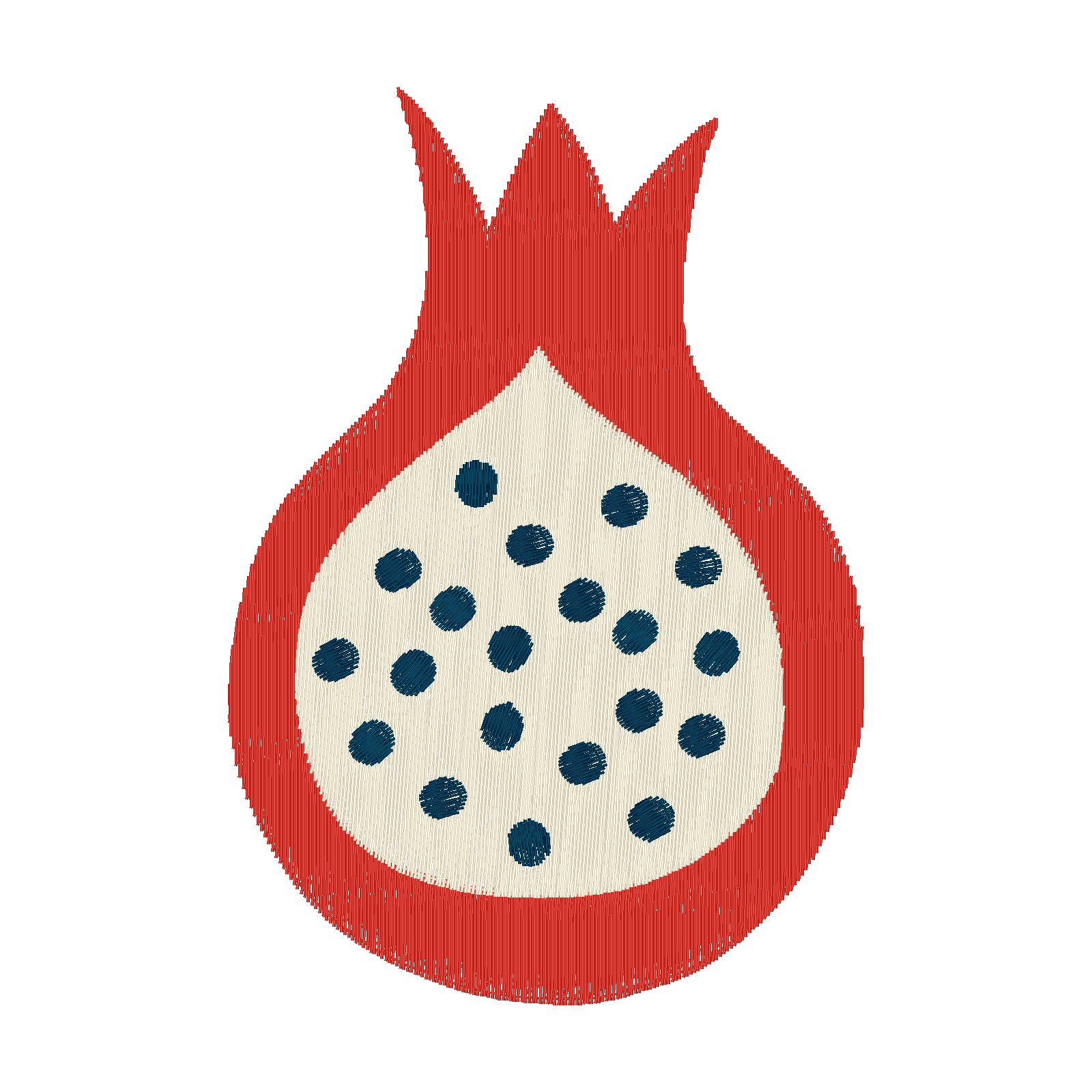 Dragonfruit digital stitch preview