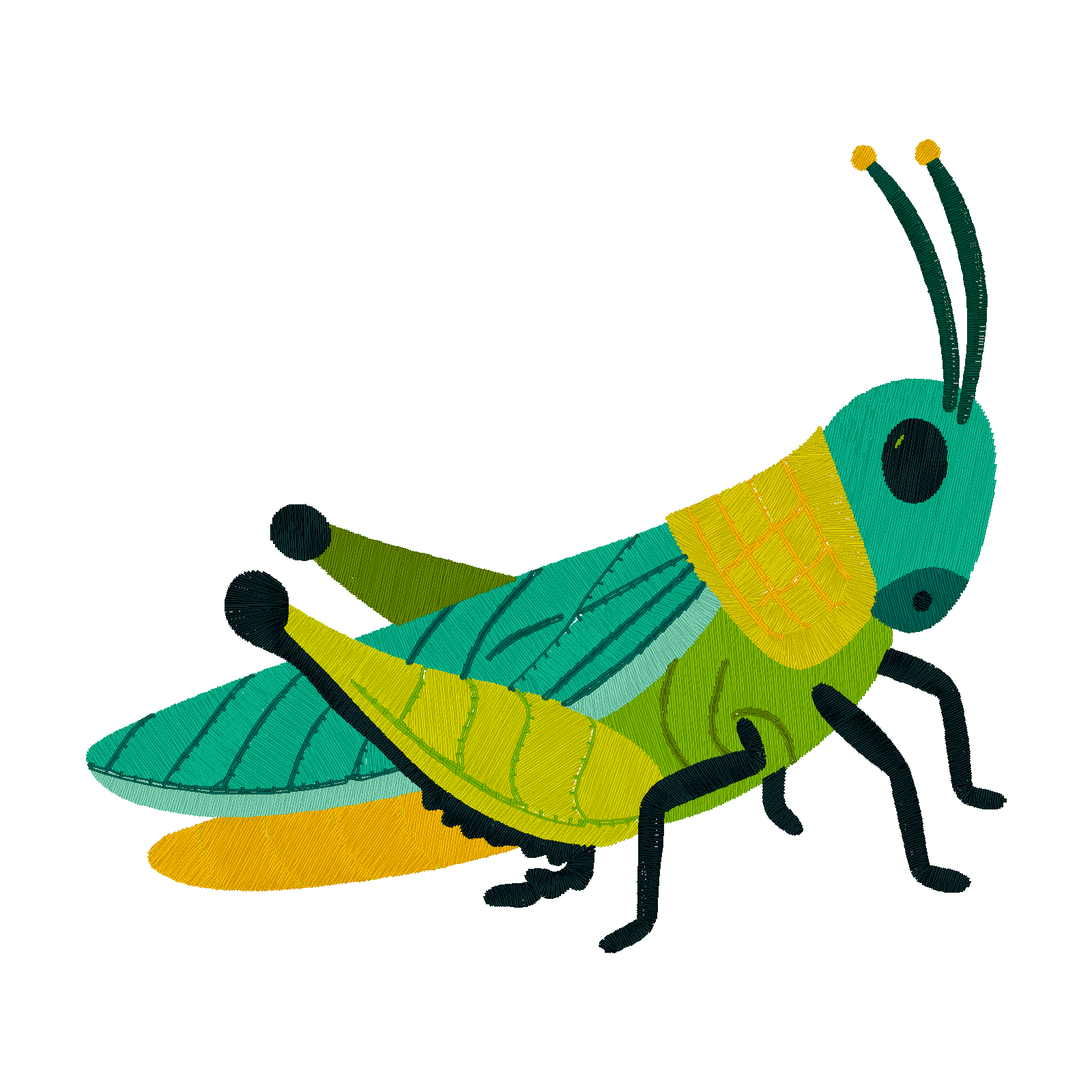 Grasshopper digital stitch preview