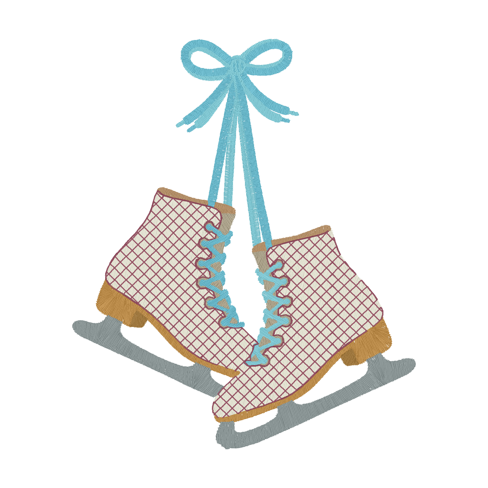 Ice Skates digital stitch preview