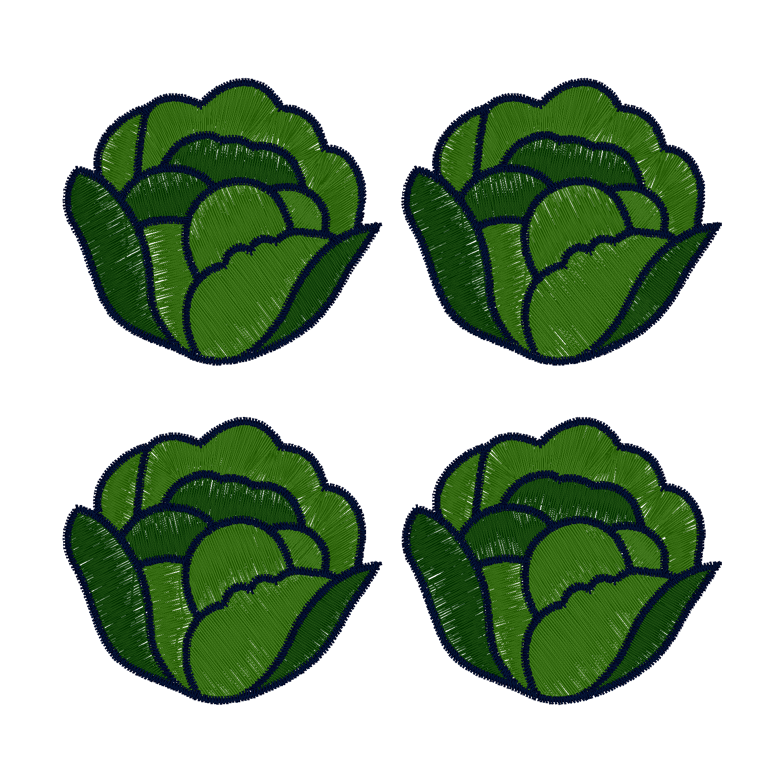 Lettuce Patch Minis digital stitch preview
