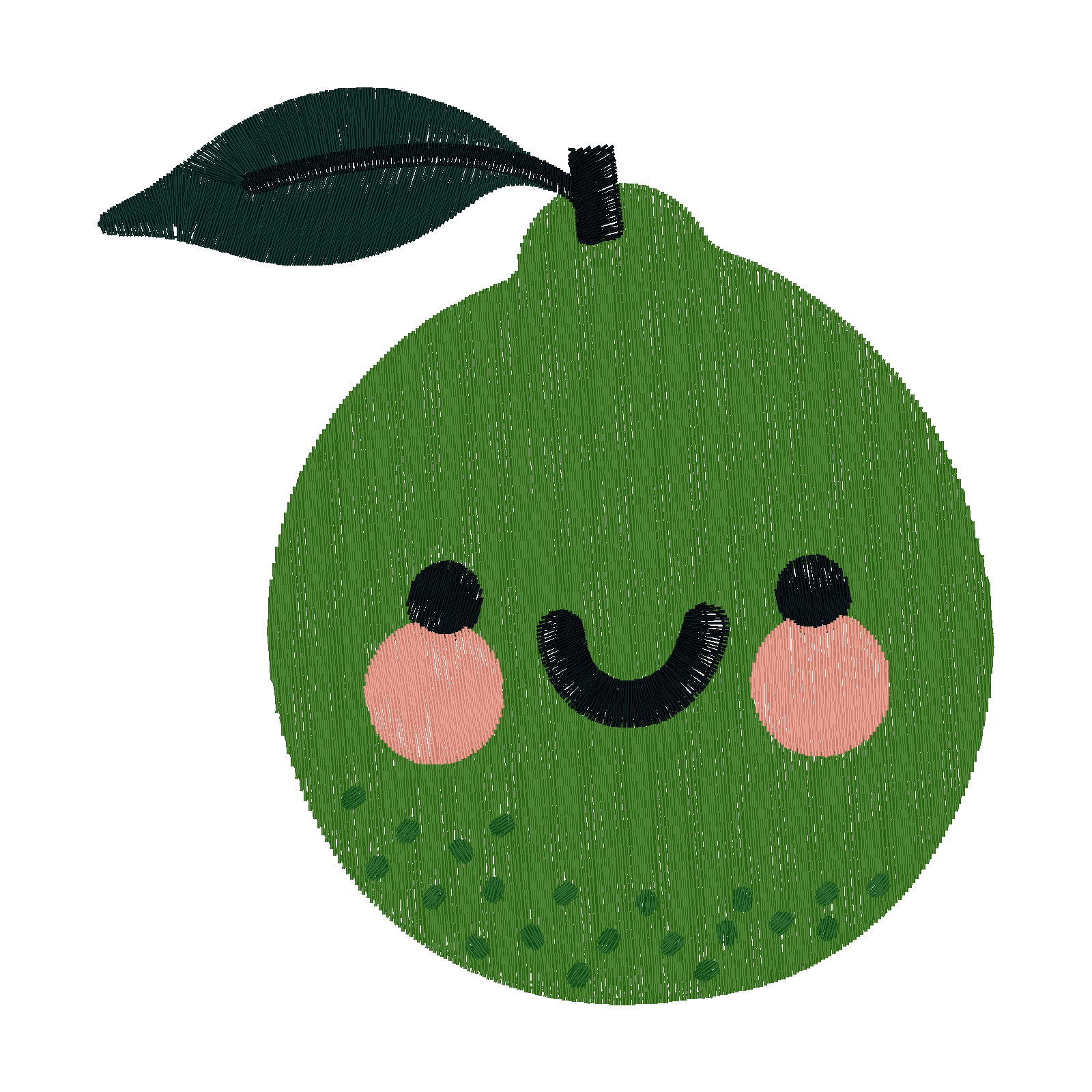 Lime Love digital stitch preview