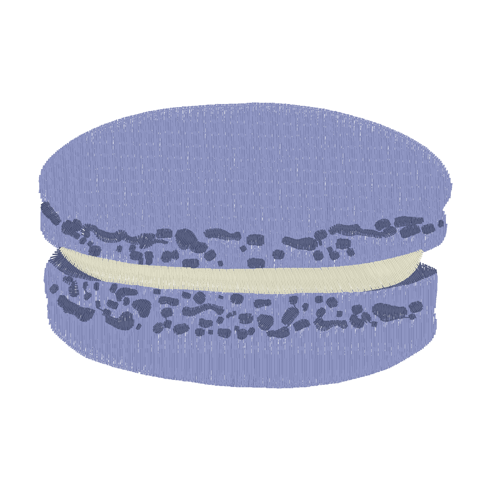Macaron Cookie digital stitch preview