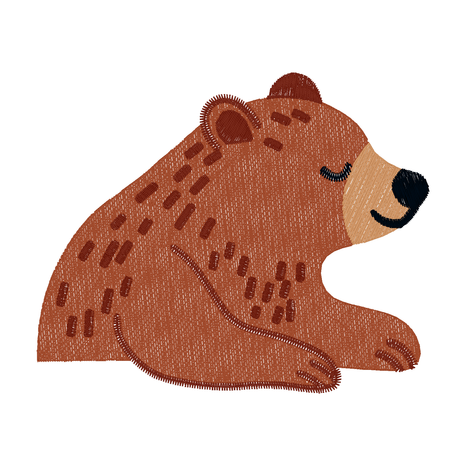 Mama Bear digital stitch preview