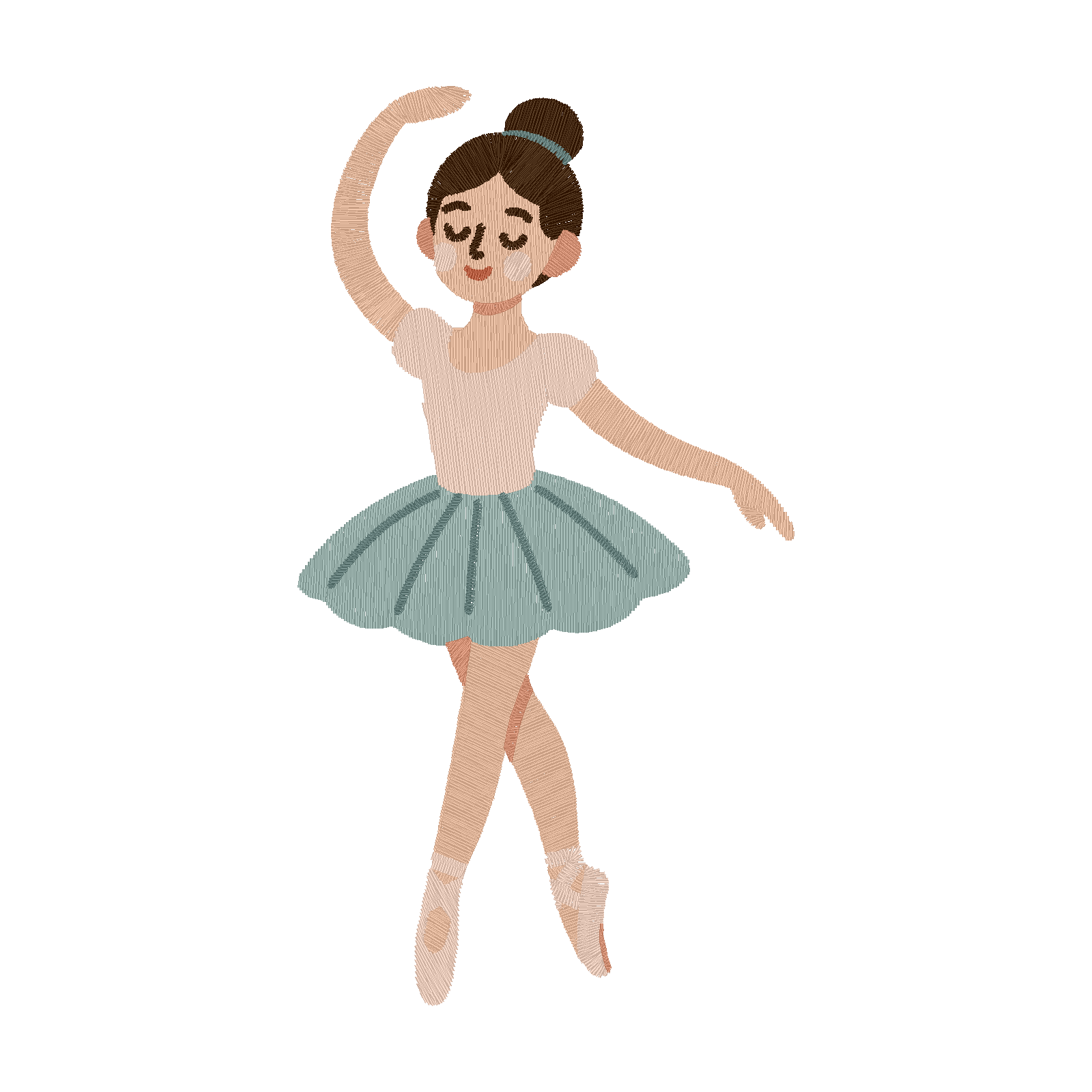 Prima Ballerina digital stitch preview