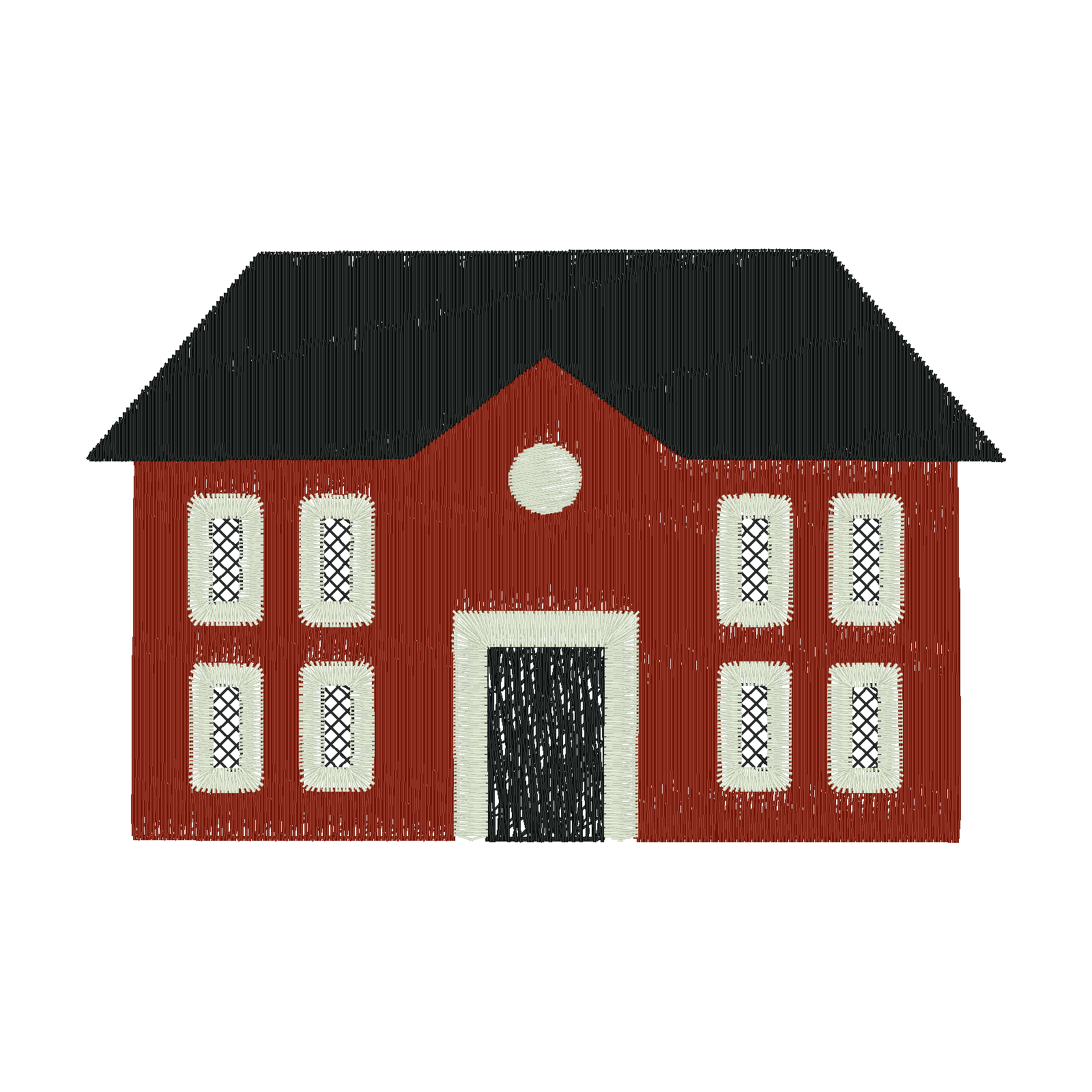 Red House digital stitch preview