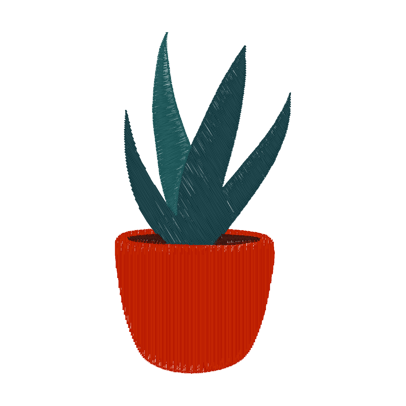 Rustic Agave digital stitch preview