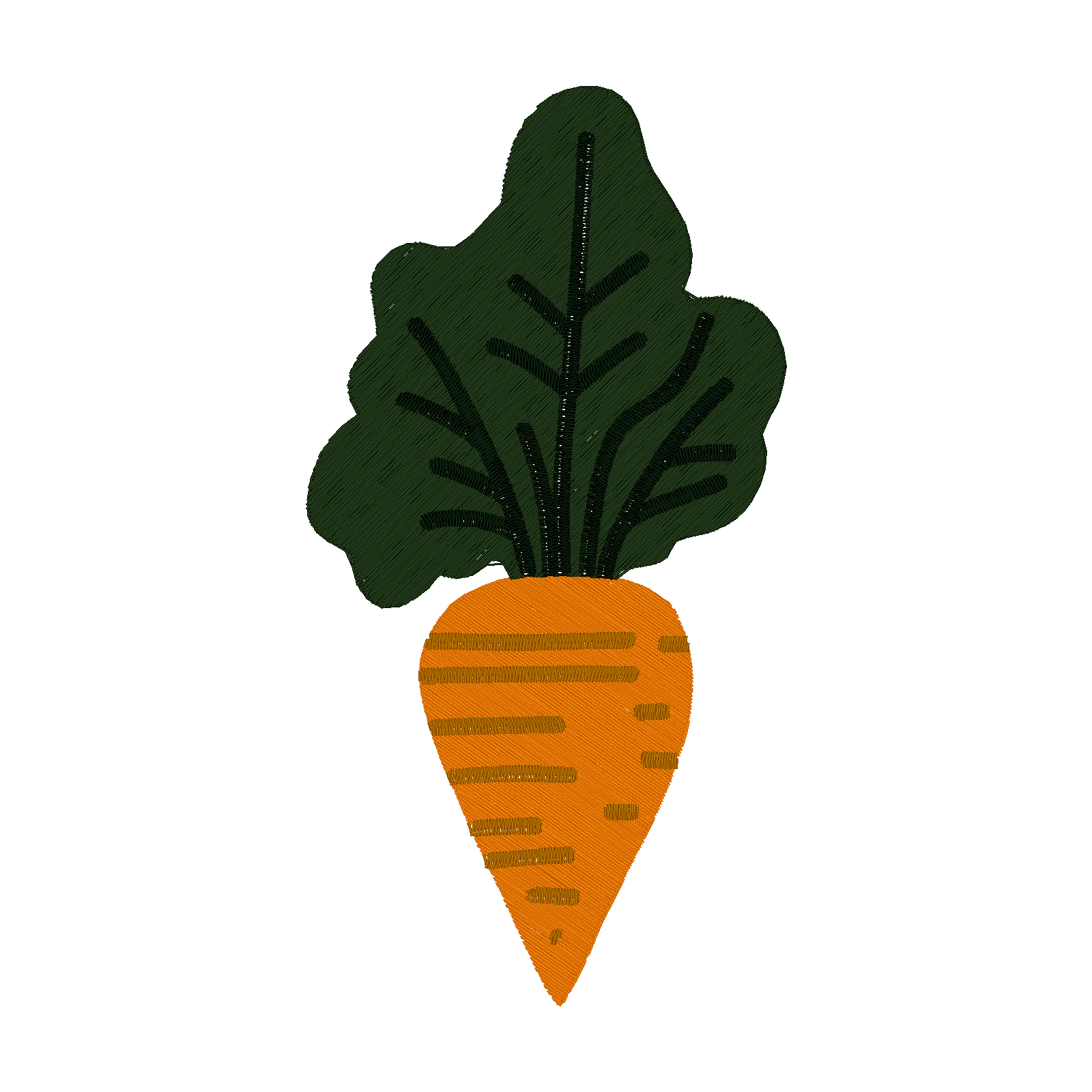 Stout Carrot digital stitch preview
