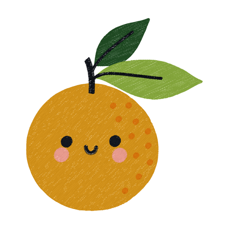 Sunny Orange design preview