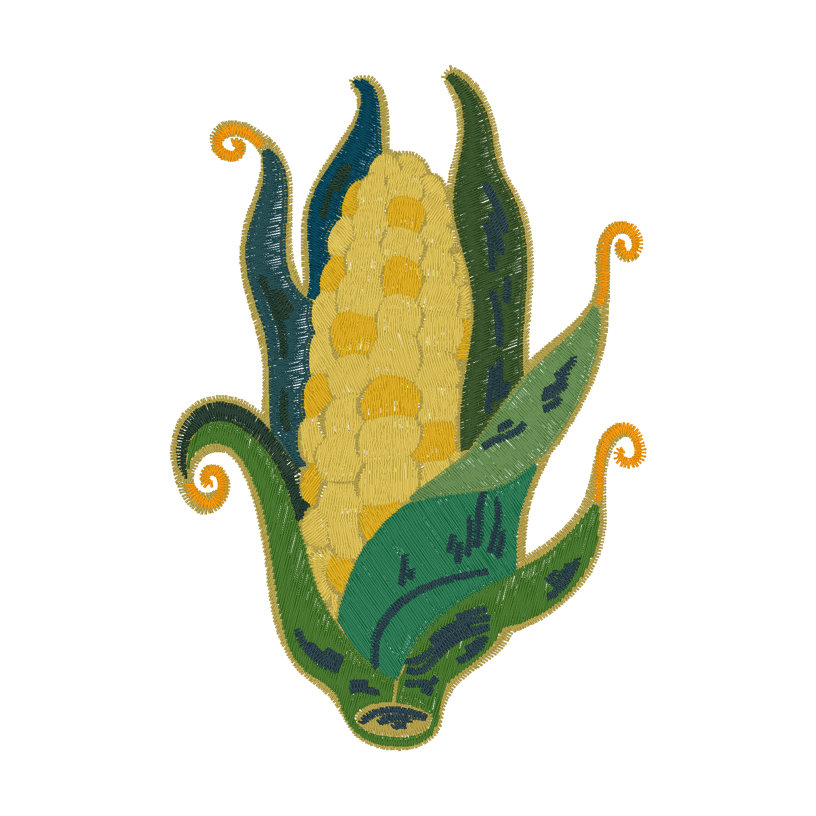 Sweet Corn digital stitch preview