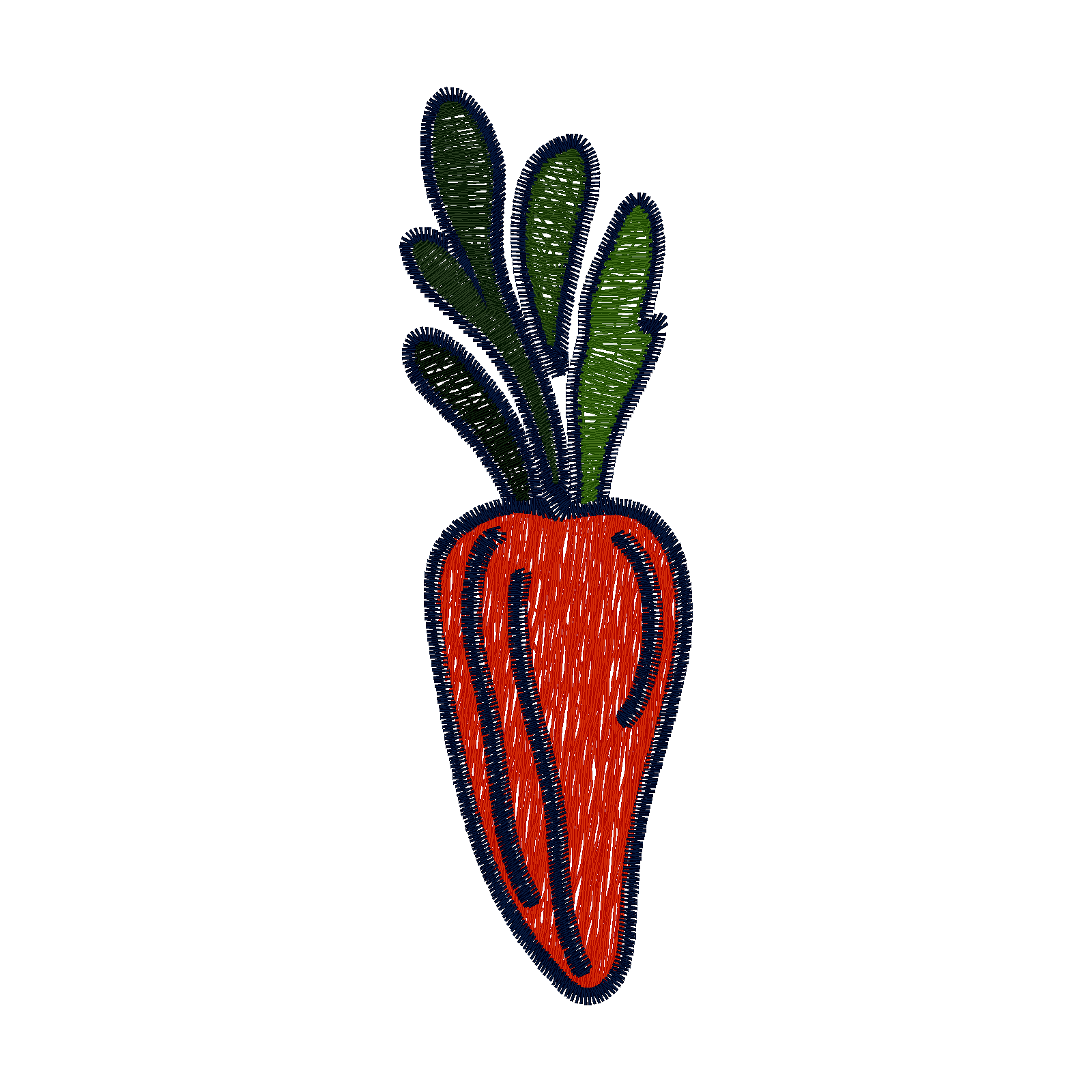 Sweet Red Pepper digital stitch preview