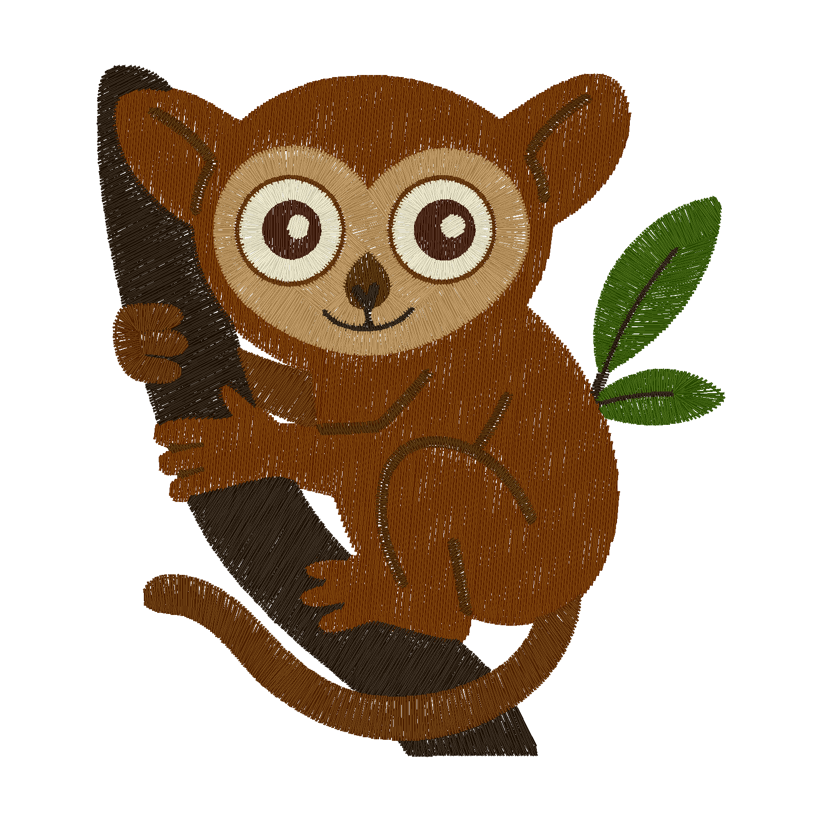 Tarsier digital stitch preview