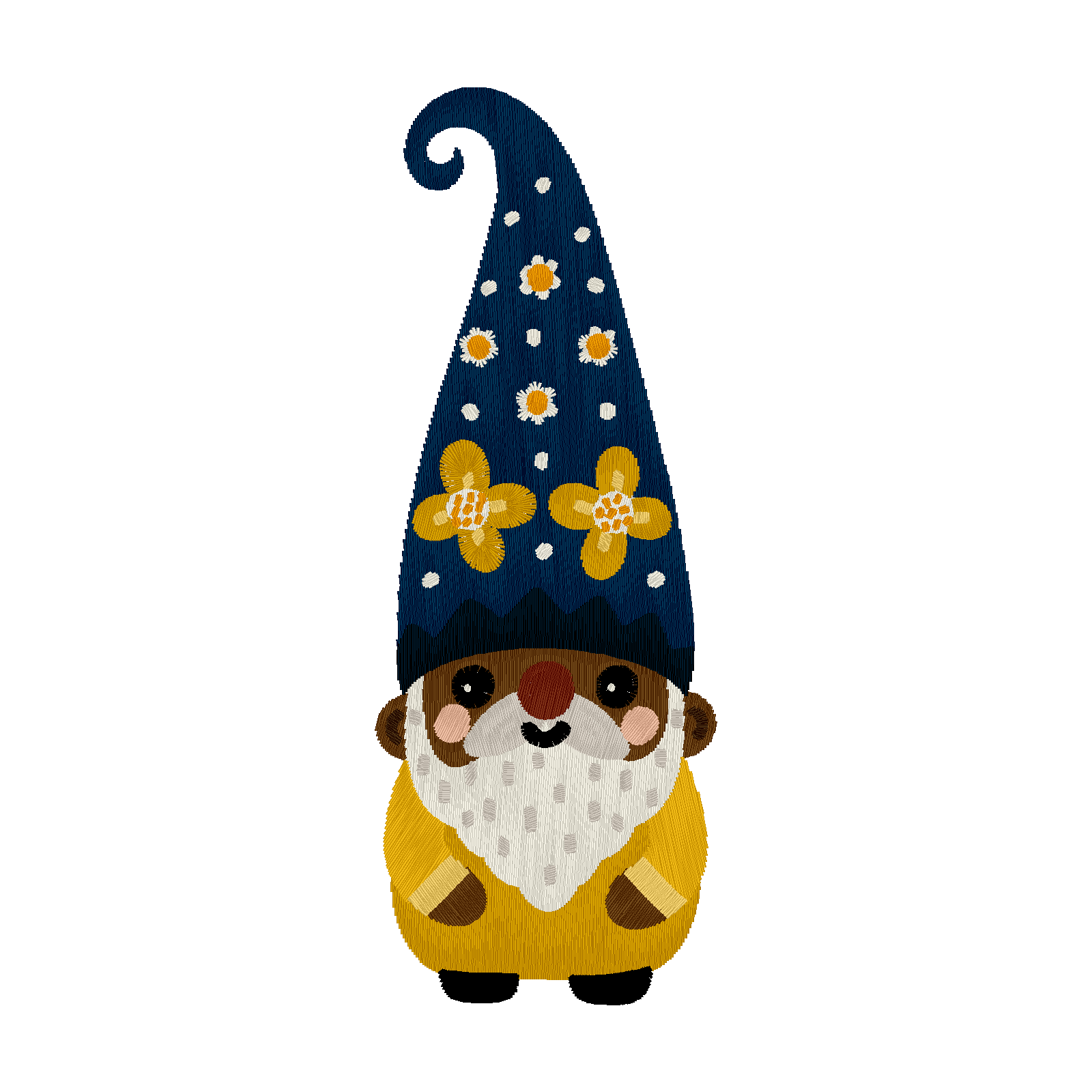 Thomas the Gnome digital stitch preview