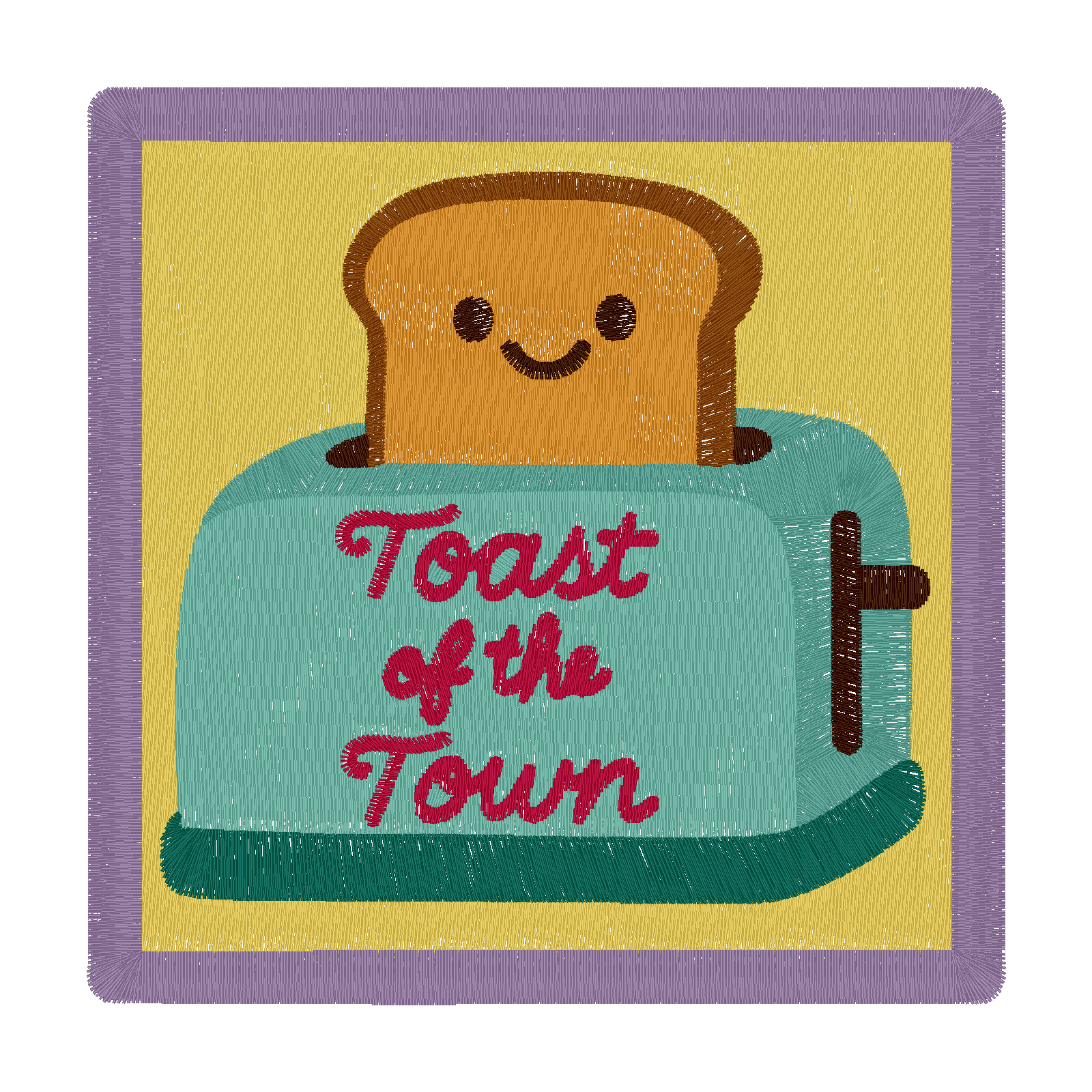 Toast Patch digital stitch preview
