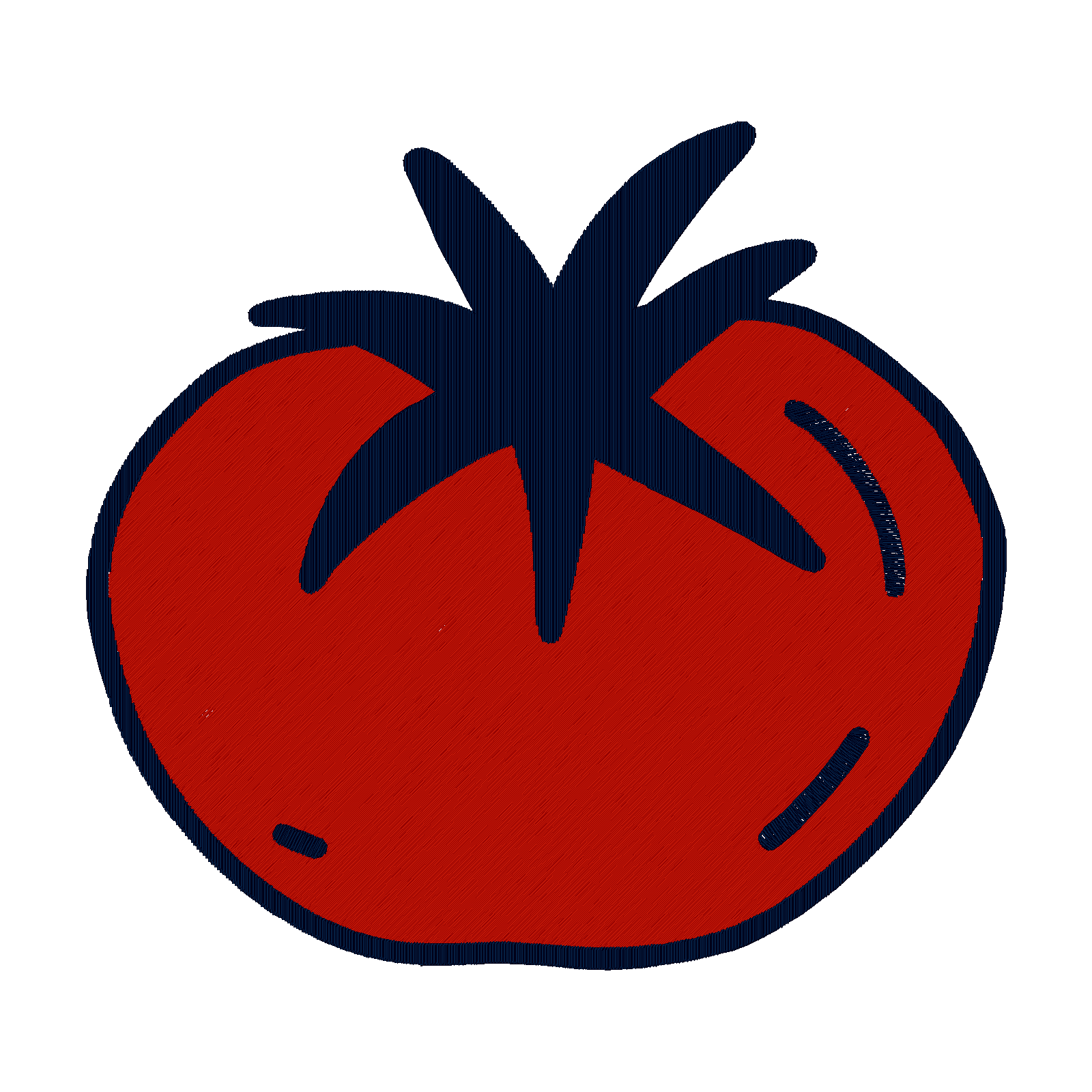 Tomato digital stitch preview