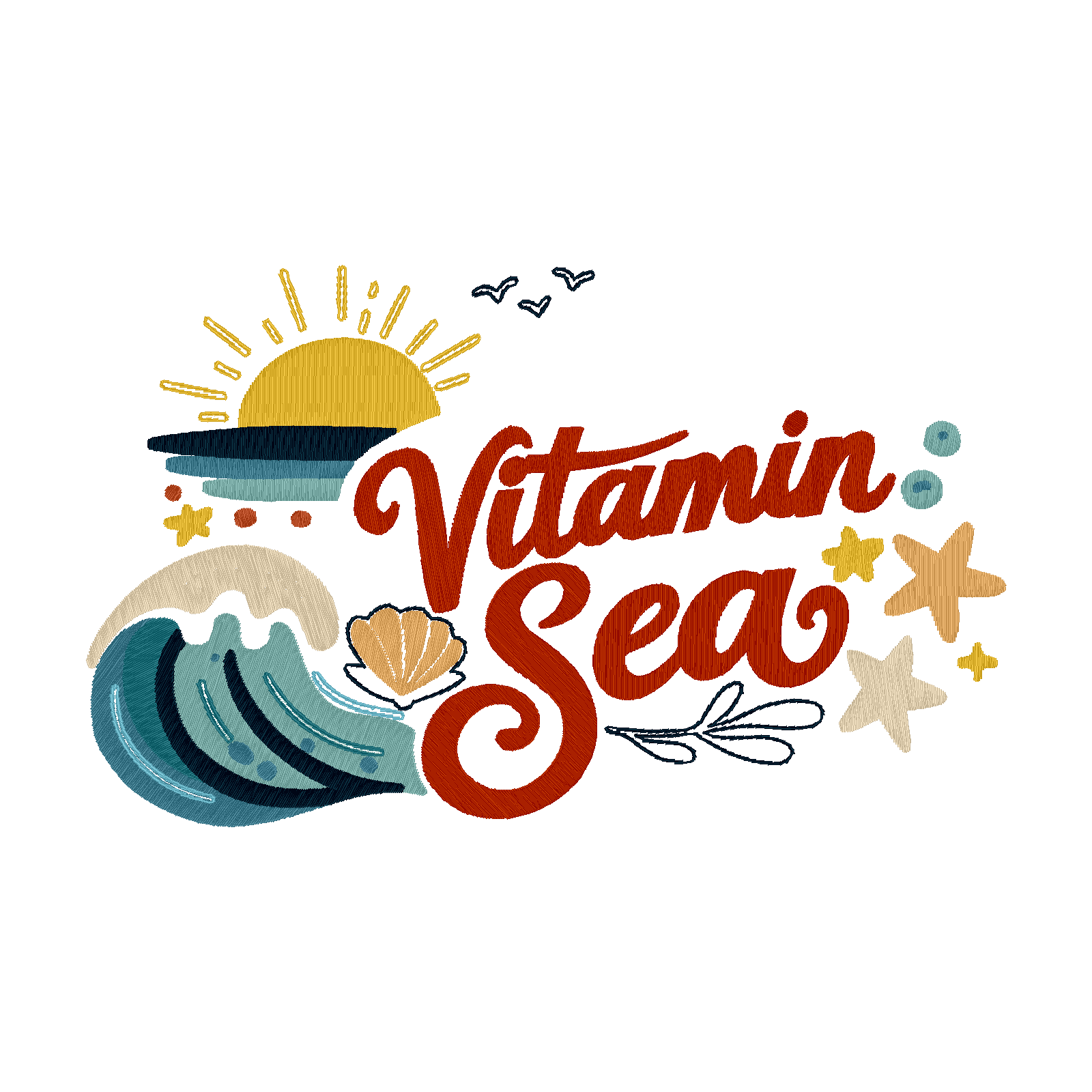 Vitamin Sea digital stitch preview