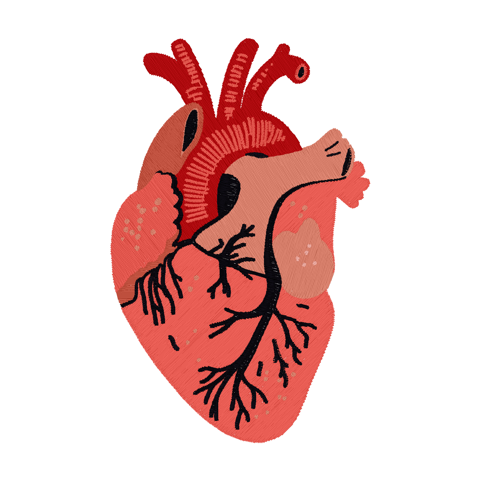 Wake Up Heart digital stitch preview