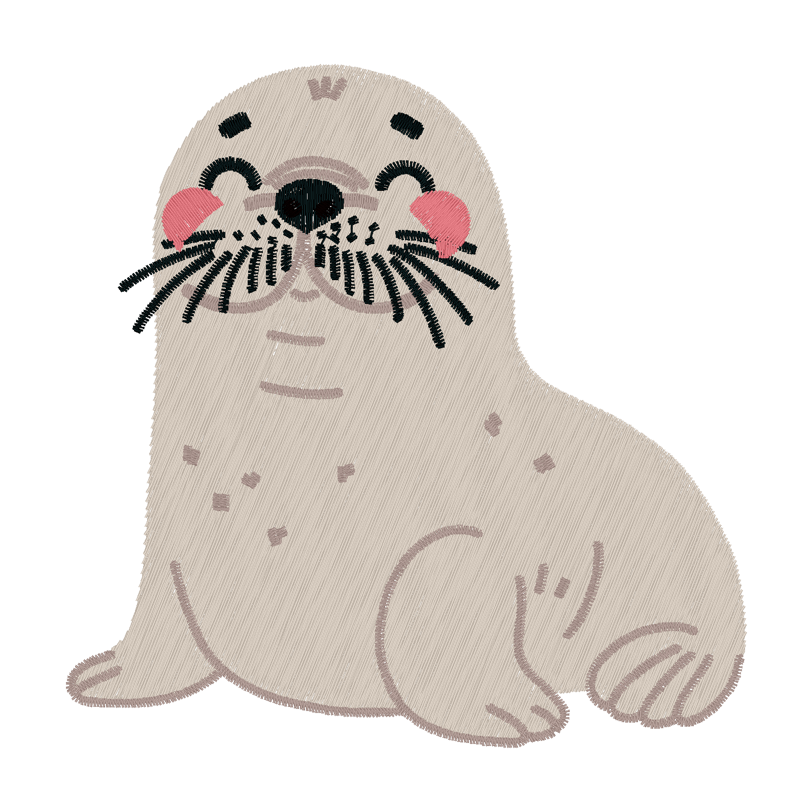 Walrus digital stitch preview